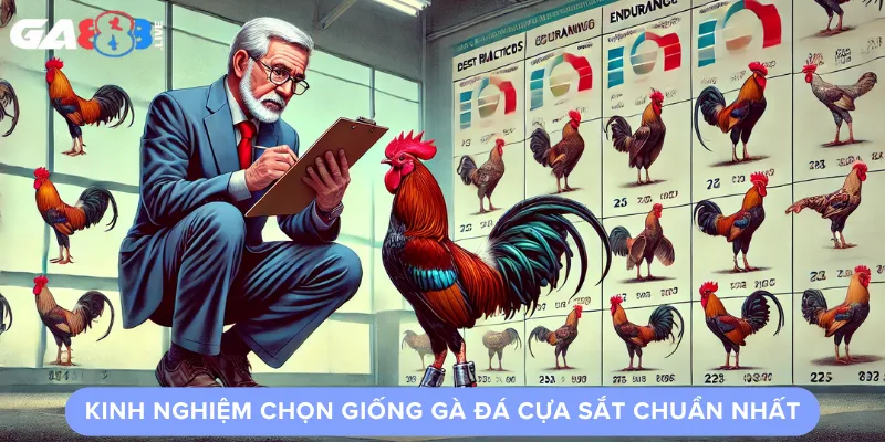 Kinh Nghiệm Chọn Giống Gà Đá Cựa Sắt Chuẩn Nhất